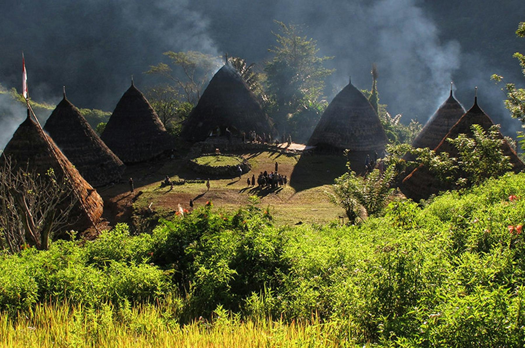 Keindahan Mbaru Niang, rumah tradisional Wae Rebo yang memancarkan pesona arsitektur khas Flores